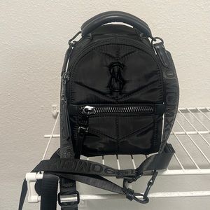 Mini black Steve Madden backpack